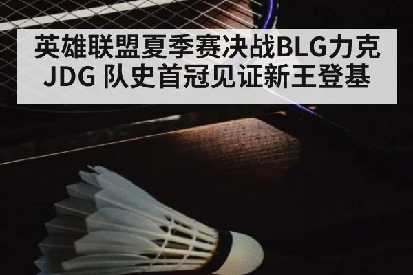 英雄联盟夏季赛决战BLG力克JDG 队史首冠见证新王登基